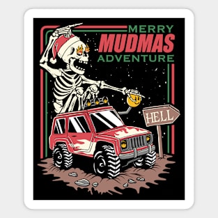 Mudmas Adventure Magnet